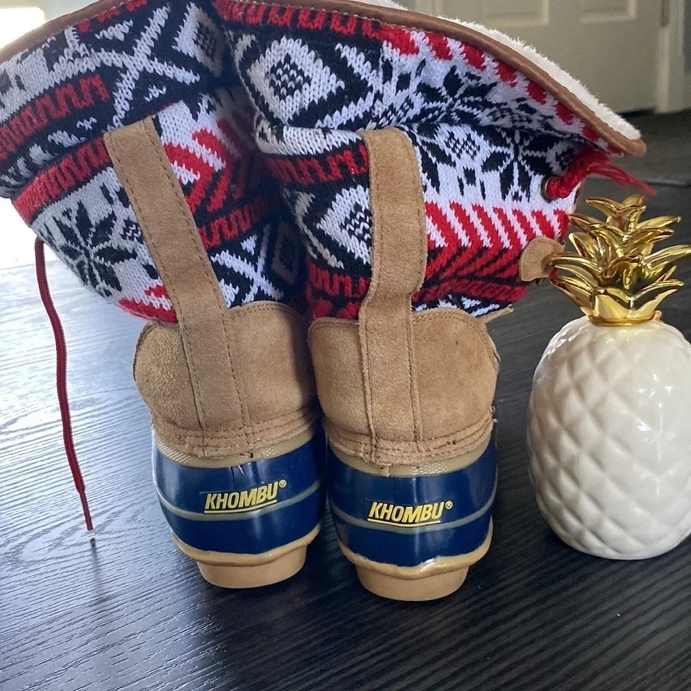 🍍KHOMBU BOOTS🍍size 8🍍
